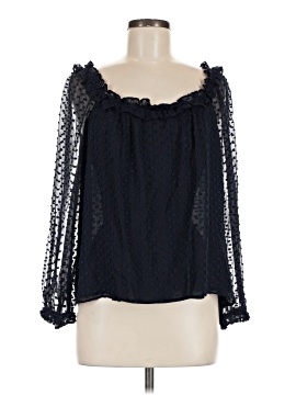 J.Crew Long Sleeve Silk Top (view 1)