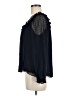 J.Crew Black Long Sleeve Silk Top Size M - photo 5