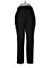 Topshop 100% Polyester Solid Black Dress Pants Size 6 - photo 1