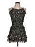 Assorted Brands Floral Black Cocktail Dress Size L - photo 1