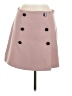 ASOS 100% Acetate Solid Pink Formal Skirt Size 8 - photo 1