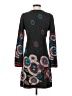 Assorted Brands 100% Polyester Paisley Gray Casual Dress Size S - photo 2