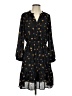 Old Navy 100% Polyester Print Black Casual Dress Size S - photo 1