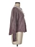 Socialite Tweed Burgundy Pullover Sweater Size M - photo 4