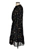 Old Navy 100% Polyester Print Black Casual Dress Size S - photo 5