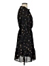 Old Navy 100% Polyester Print Black Casual Dress Size S - photo 4