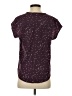 Fun2Fun 100% Polyester Stars Purple Short Sleeve Blouse Size S - photo 2