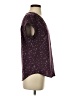 Fun2Fun 100% Polyester Stars Purple Short Sleeve Blouse Size S - photo 4