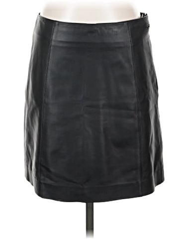 Vince. Faux Leather Skirt (view 1)