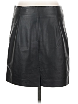 Vince. Leather Skirt (view 2)