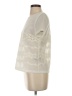 Badgley Mischka 100% Polyester Ivory Short Sleeve Blouse Size 2 - photo 5