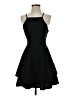Mi ami Solid Black Cocktail Dress Size XS - photo 1
