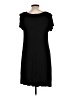 Green Envelope Solid Black Casual Dress Size L - photo 2