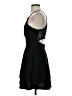 Mi ami Solid Black Cocktail Dress Size XS - photo 5