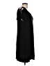 Green Envelope Solid Black Casual Dress Size L - photo 4