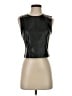 7 For All Mankind 100% Polyurethane Black Sleeveless Blouse Size S - photo 1
