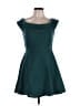 Lulus Solid Teal Casual Dress Size L - photo 1