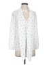 Juicy Couture 100% Polyester White 3/4 Sleeve Blouse Size S - photo 1