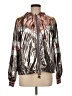 Mother 100% Polyurethane Silver Cardigan Size M - photo 1