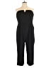 City Chic Solid Black Jumpsuit Size 18 Plus (M) - photo 1