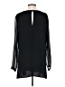 Black Label by Chico's Black Long Sleeve Blouse Size 2 - photo 2