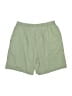 Basic Editions 100% Cotton Solid Green Khaki Shorts Size S - photo 2