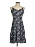 Gap 100% Rayon Paisley Blue Casual Dress Size 0 - photo 1