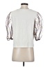 Zara White Ivory 3/4 Sleeve Top Size S - photo 2