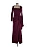 Xscape Burgundy Cocktail Dress Size 10 - photo 1
