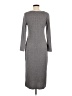 A New Day Gray Casual Dress Size M - photo 2