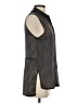 Dolan Stripes Black Sleeveless Button-Down Shirt Size XS - photo 4