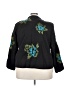 Silk Land Floral Black Silk Blazer Size 3X - photo 2