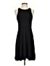 Athleta Solid Black Casual Dress Size S - photo 1