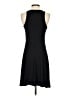Athleta Solid Black Casual Dress Size S - photo 2