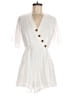 Blue Rain White Casual Dress Size M - photo 1