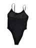 Unbranded Solid Black One Piece Swimsuit Size M - photo 2