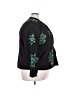 Silk Land Floral Black Silk Blazer Size 3X - photo 4