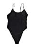 Unbranded Solid Black One Piece Swimsuit Size M - photo 1