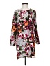 WAYF Print Gray Casual Dress Size S - photo 1