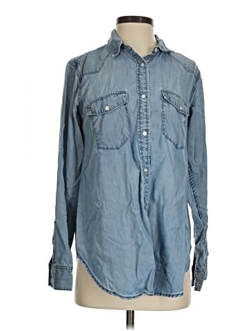 Unbranded Long Sleeve Button-Down Shirt (view 1)