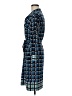 Donna Morgan Print Blue Casual Dress Size 8 - photo 5