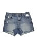 7 For All Mankind Blue Denim Shorts Size 29 waist - photo 1