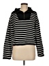 J.Crew Stripes Black Pullover Sweater Size M - photo 1