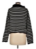 J.Crew Stripes Black Pullover Sweater Size M - photo 2