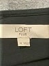 Ann Taylor LOFT 100% Polyester Black Sleeveless Blouse Size 18 - photo 7