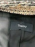 Theory Tweed Silver Gray Jacket Size 4 - photo 6