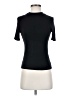 Shein Black Short Sleeve Turtleneck Size 2 - photo 1
