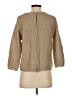 Andrea Jovine 100% Acrylic Metallic Tan Pullover Sweater Size S - photo 2