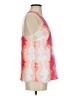 Crosby Print Pink Sleeveless Blouse Size S - photo 4