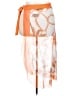 Unbranded Orange Casual Skirt Size XXL - photo 1